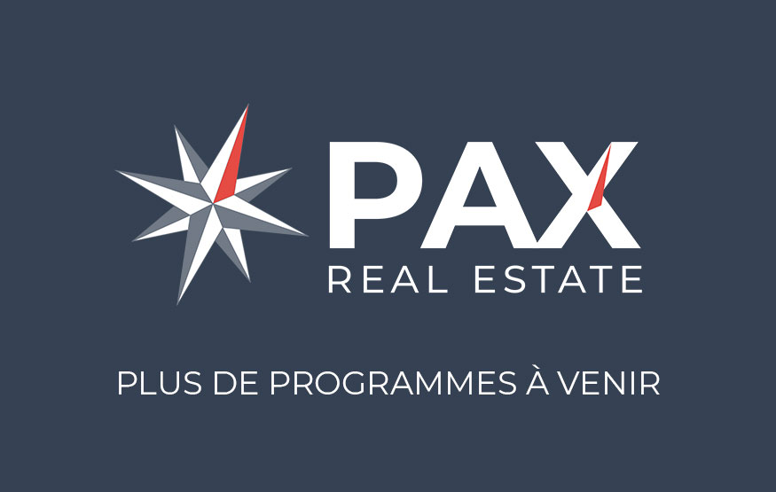 Découvrez les programme de logements neuf de Pax Real Estate
